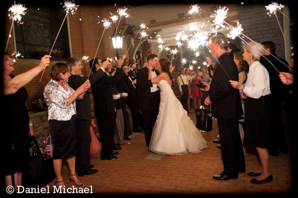 Bell Event Reception Sparkler Exit
