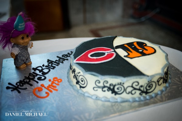 Bengals Reds Grooms Cake