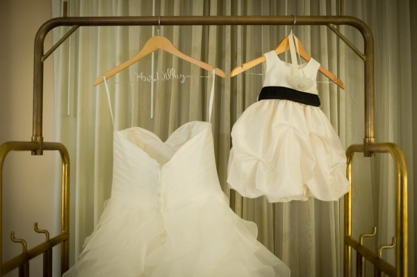 Bride and Flower Girl Dresses
