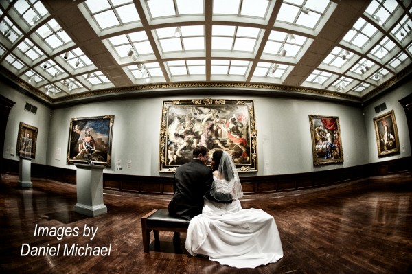 Cincinnati Art Museum Wedding Photography