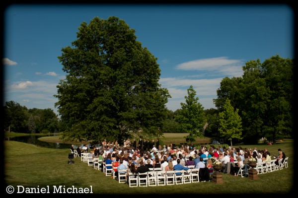 Cincinnati Outdoor Wedding Ceremony Photography