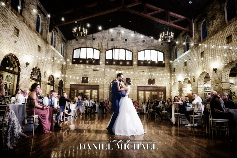 Couple on dance floor