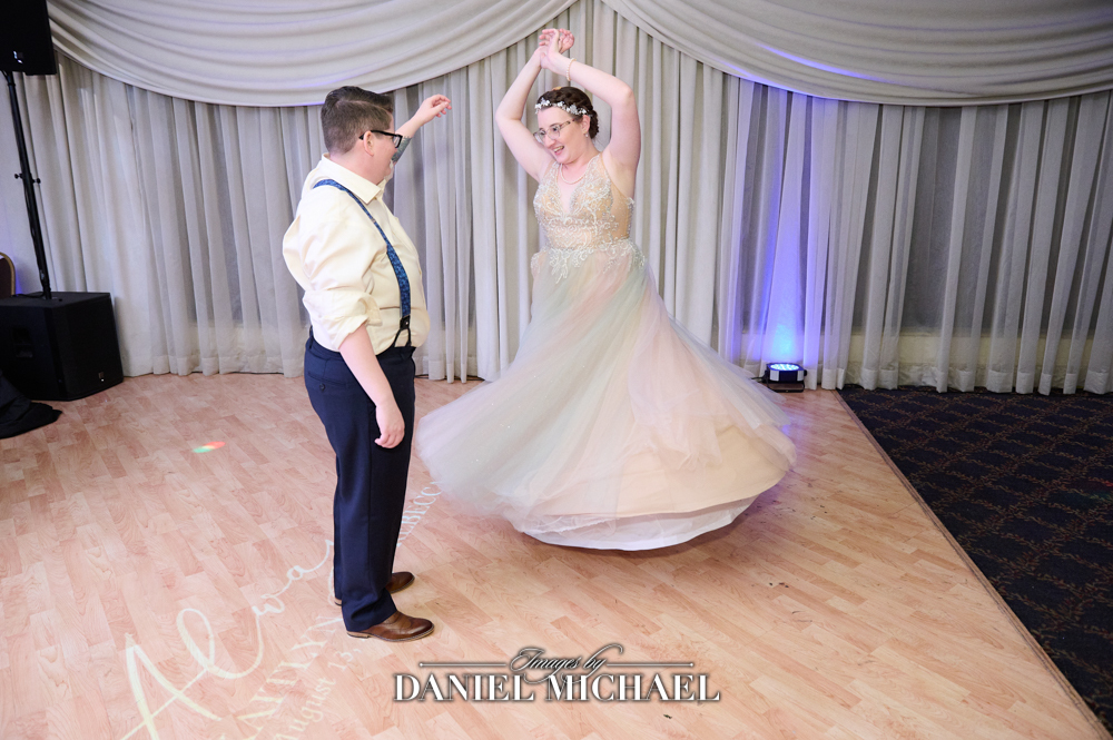 Couple dancing