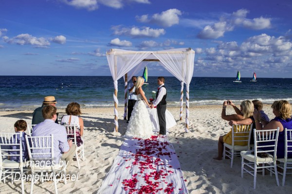 Destination Wedding Ceremony Cancun Mexico
