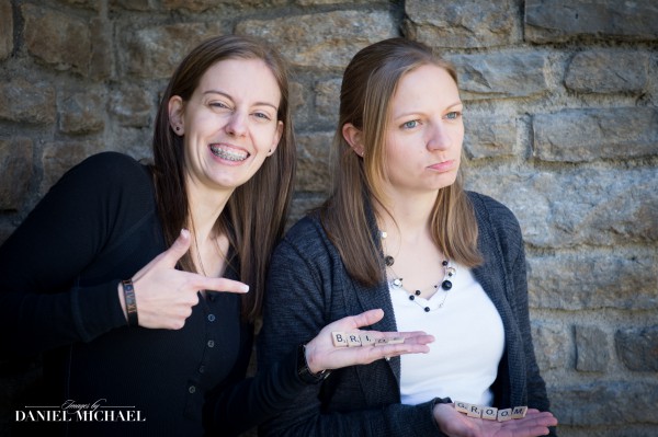 Engagement Photos with Two Brides