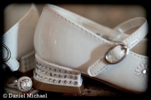 Flower Girl Shoes Wedding Photography
