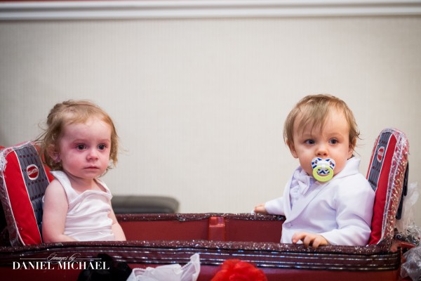 Flower Girls in Wagon Photos