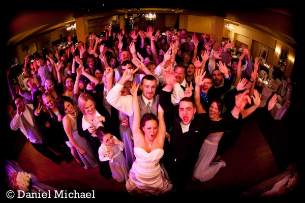 Group Photo Wedding Reception