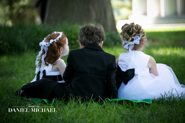 Ring Bearer and Flower Girl Photos