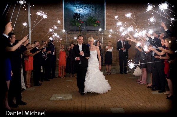 Sparkler Exit at Bell Event Centre