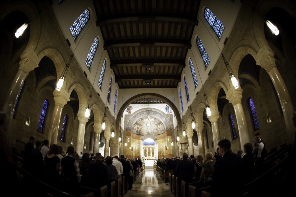 St Williams Catholic Wedding Ceremony