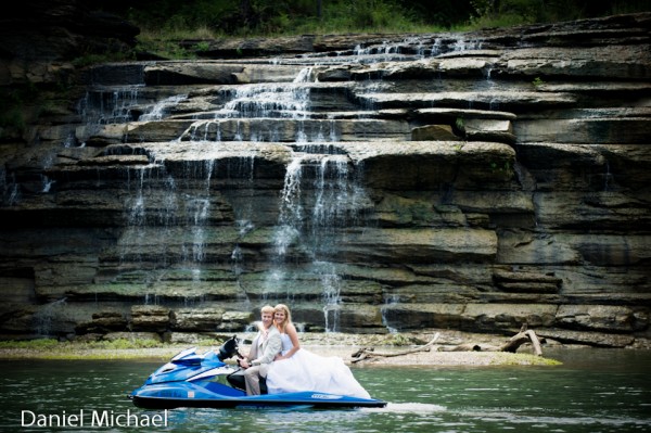 Trash Your Dress on a Jet Ski