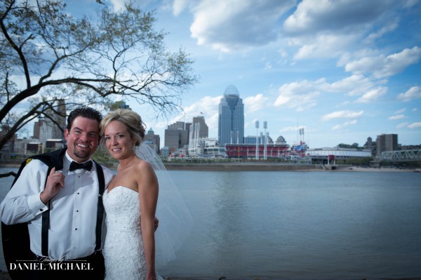 Wedding Photography Cincinnati Skyline