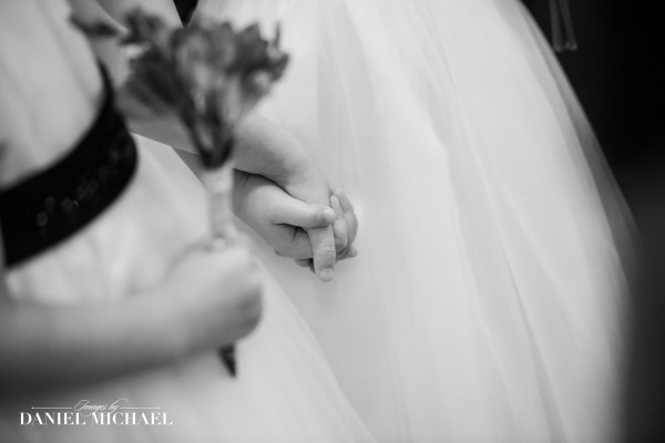 Wedding Photography Flower Girls hands