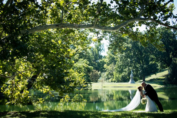 Wedding Photography at Spring Grove Cemetary