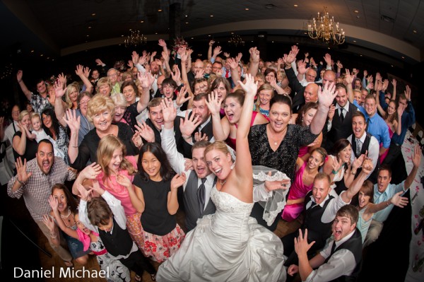 Wedding Reception Group Photo