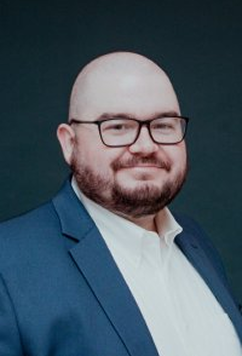 Larry Mulligan smiling